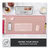 Studio Series Polyester Desk Mat, 27.5 x 11.8, Dark Rose2