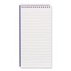 Reporters Note Pad, Medium/College Rule, Blue Cover, 80 White 4 x 8 Sheets4