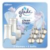 Plugin Scented Oil, Clean Linen, 0.67 oz, 2 Warmers and 6 Refills/Pack2