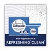 Flushable Wet Wipes, Zip Pack Refill, White, 5 x 7.25, 252/Pack6