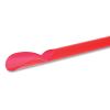 Jumbo Spoon Straw, 10.25", Plastic, Red, 300/Pack, 18 Packs/Carton3