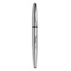 Stainless Steel Porous Point Pen, Stick, Fine 0.5 mm, Black Ink, Brushed Silver Barrel2
