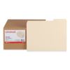 Top Tab File Folders, 1/3-Cut Tabs: Assorted, Letter Size, 0.75" Expansion, Manila, 250/Box2