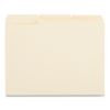 Top Tab File Folders, 1/3-Cut Tabs: Assorted, Letter Size, 0.75" Expansion, Manila, 50/Box3