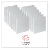 Slant D-Ring View Binder, 3 Rings, 1" Capacity, 11 x 8.5, White, 12/Carton5