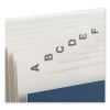 Expanding Desk File, 20 Dividers, Alpha Index, Letter Size, Blue Cover4