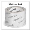 Extra-Wide Moving and Storage Packing Tape, 3" Core, 2.83" x 54.7 yd, Clear, 6/Pack4