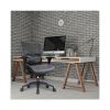 FlexFit 1500TM Mesh Task Chair, Suppports Up to 300 lbs,16.7" to 20.26" Seat Height, Black Seat, Black Back, Black Base8