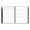 Contempo Lite Academic Year Weekly/Monthly Planner, 8.75 x 7.87, Black Cover, 12-Month (July to June) 2023 to 20246