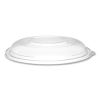 PresentaBowls Lids, Clear, Fits 24-64 oz Bowls, 7.3" Diameter x 1.1"hj, Plastic, 252/Carton4