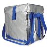 Fresh Eco Freeze Tote, 13.5 x 9 x 13, Silver/Blue, 4/Carton2