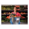 Fresh Eco Freeze Tote, 13.5 x 9 x 13, Silver/Blue, 4/Carton6