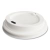 Plastic Hot Cup Lids, Fits 8 oz Cups, White, 50/Pack3