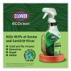 Clorox Pro EcoClean Disinfecting Cleaner, Unscented, 32 oz Spray Bottle, 9/Carton6