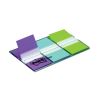 0.94" Wide Flags with Dispenser, Bright Blue, Bright Green, Purple, 60 Flags2