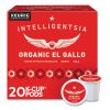 El Gallo Organic Coffee K-Cups, Light Roast, 20/Box3