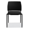 Accommodate Series Guest Chair, 23.25" x 22.25" x 32", Black Seat, Black Back, Black Base, 2/Carton4