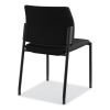 Accommodate Series Guest Chair, 23.25" x 22.25" x 32", Black Seat, Black Back, Black Base, 2/Carton7