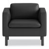 Parkwyn Series Club Chair, 33" x 26.75" x 29", Black Seat, Black Back, Black Base3