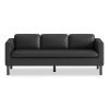 Parkwyn Series Sofa, 77w x 26.75d x 29h, Black2