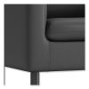 Parkwyn Series Sofa, 77w x 26.75d x 29h, Black3