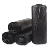 Recycled Low-Density Commercial Can Liners, Coreless Interleaved Roll, 60 gal, 1.5 mil, 38" x 58", Black, 20/Roll, 5 Rolls/CT4