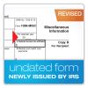 1099-MISC Five-Part Laser Forms and Envelopes, Fiscal Year: 2022, 5-Part Carbonless, 8 x 5, 2 Forms/Sheet, 10 Forms Total4