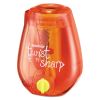 Twist-n-Sharp Pencil Sharpener, One-Hole, 3.5 x 1.25 x 5.5, Randomly Assorted Colors9