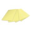 100% Recycled Paper Super Sticky Notes, Ruled, 4" x 6", Canary Yellow, 45 Sheets/Pad, 4 Pads/Pack3