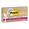 100% Recycled Paper Super Sticky Notes, 3" x 3", Oasis, 70 Sheets/Pad, 6 Pads/Pack2