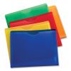 Expanding Poly File Jackets, 1 Section, Straight Tab, Letter Size, Assorted, 10/Pack6