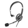 IVR70001 Monaural Over The Head Headset, Black/Silver2