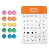 Cord ID, (10) Multi-Colored Identifiers, (40) Punch Out Icons2