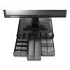 Perch Monitor Stand and Desk Organizer, 13" x 12.5" x 3", Black5