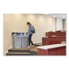 Slim Jim Recycling Station 1-Stream, Landfill Recycling Station, 33 gal, Resin, Gray2