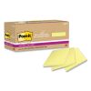 100% Recycled Paper Super Sticky Notes, 3" x 3", Canary Yellow, 70 Sheets/Pad, 24 Pads/Pack2