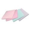 100% Recycled Paper Super Sticky Notes, 3" x 3", Wanderlust Pastels, 70 Sheets/Pad, 24 Pads/Pack3