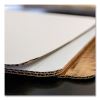 Bakery Bright White Cake Pad, Single Wall Pad, 1/4 Sheet, 10 x 14, White, Paper, 100/Bundle2