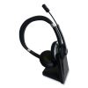 IVR70003 Binaural Over The Head Bluetooth Headset, Black/Silver3