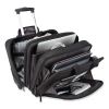 Rolling Business Case, Fits Devices Up to 15.6", Polyester, 16.54 x 8 x 9.06, Black4