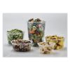 Microwavable Deli Containers, 12 oz, 4.6 Diameter x 2.3 h, Clear, Plastic, 500/Carton2