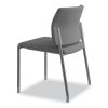 Accommodate Series Guest Chair, 23.5" x 22.25" x 31.5", Black Seat, Black Back, Textured Black Base, 2/Carton4