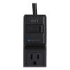 Surge Protector, 6 AC Outlets, 4 ft Cord, 600 J, Black2