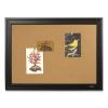 Cork Bulletin Board with Black Frame, 23 x 17, Natural Surface2