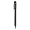 Jetstream 101 Roller Ball Pen, Stick, Bold 1 mm, Black Ink, Black Barrel, Dozen3