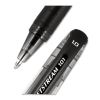 Jetstream 101 Roller Ball Pen, Stick, Bold 1 mm, Black Ink, Black Barrel, Dozen4