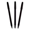 Jetstream 101 Roller Ball Pen, Stick, Bold 1 mm, Black Ink, Black Barrel, Dozen13