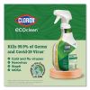Clorox Pro EcoClean Disinfecting Cleaner, Unscented, 128 oz Refill Bottle, 4/Carton5