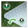 Ecotex Polypropylene Rectangular Foldable Chair Mat for Carpets, 46 x 57, Translucent4