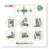 Ecotex Polypropylene Rectangular Foldable Chair Mat for Carpets, 46 x 57, Translucent8